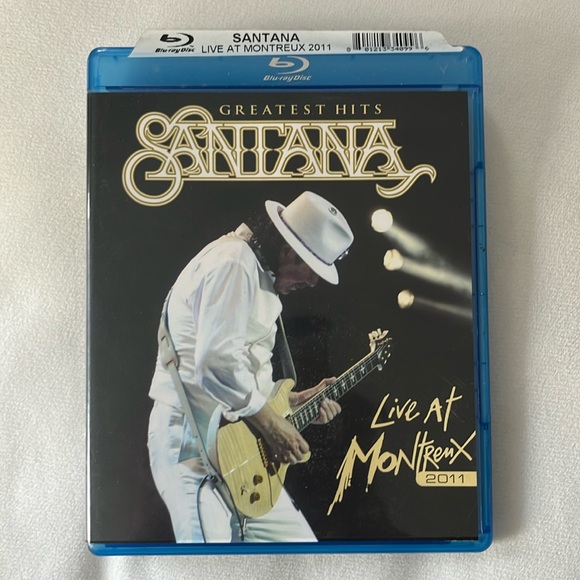 Blu-ray SANTANA Greatest hits. - live at Montreux, Switzerland - Picture 1 of 4